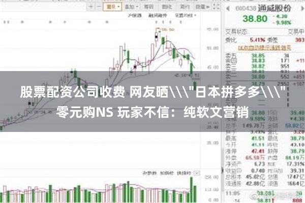 股票配资公司收费 网友晒\＂日本拼多多\＂零元购NS 玩家不信：纯软文营销